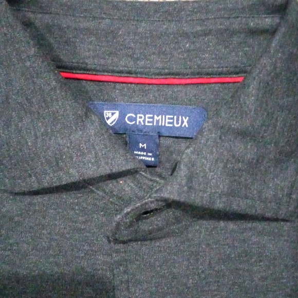 Cremieux Men's Charcoal Grey Long Sleeve Button Down Casual Dress Shirt Size M - Picture 2 of 2